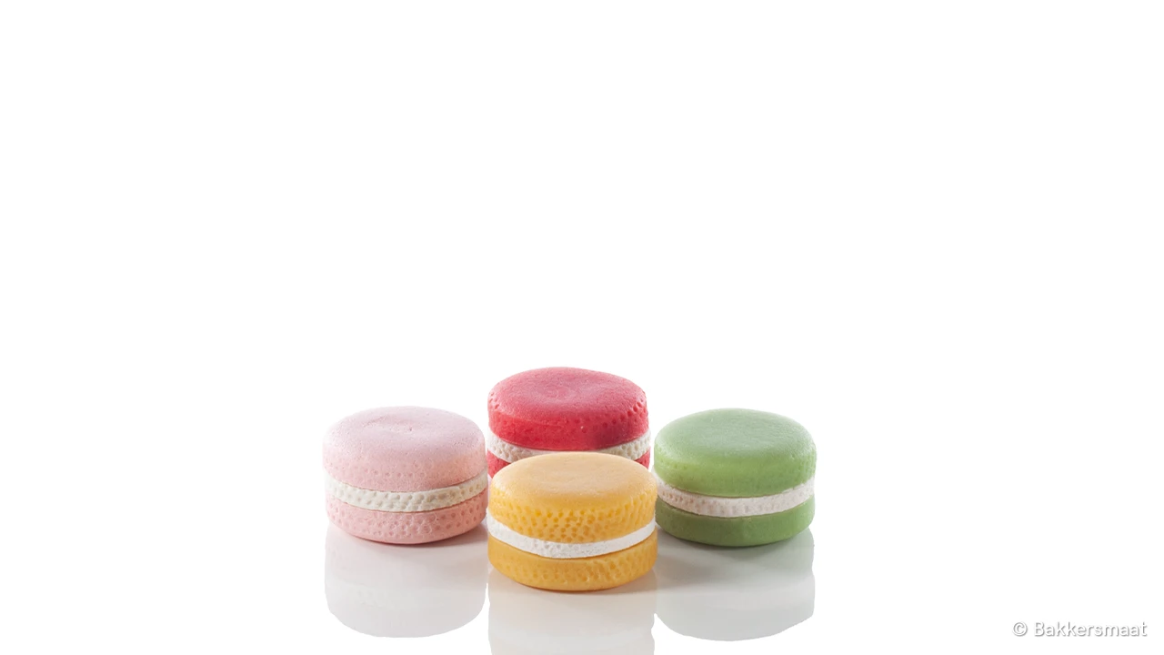 Marsepein macarons afbeelding