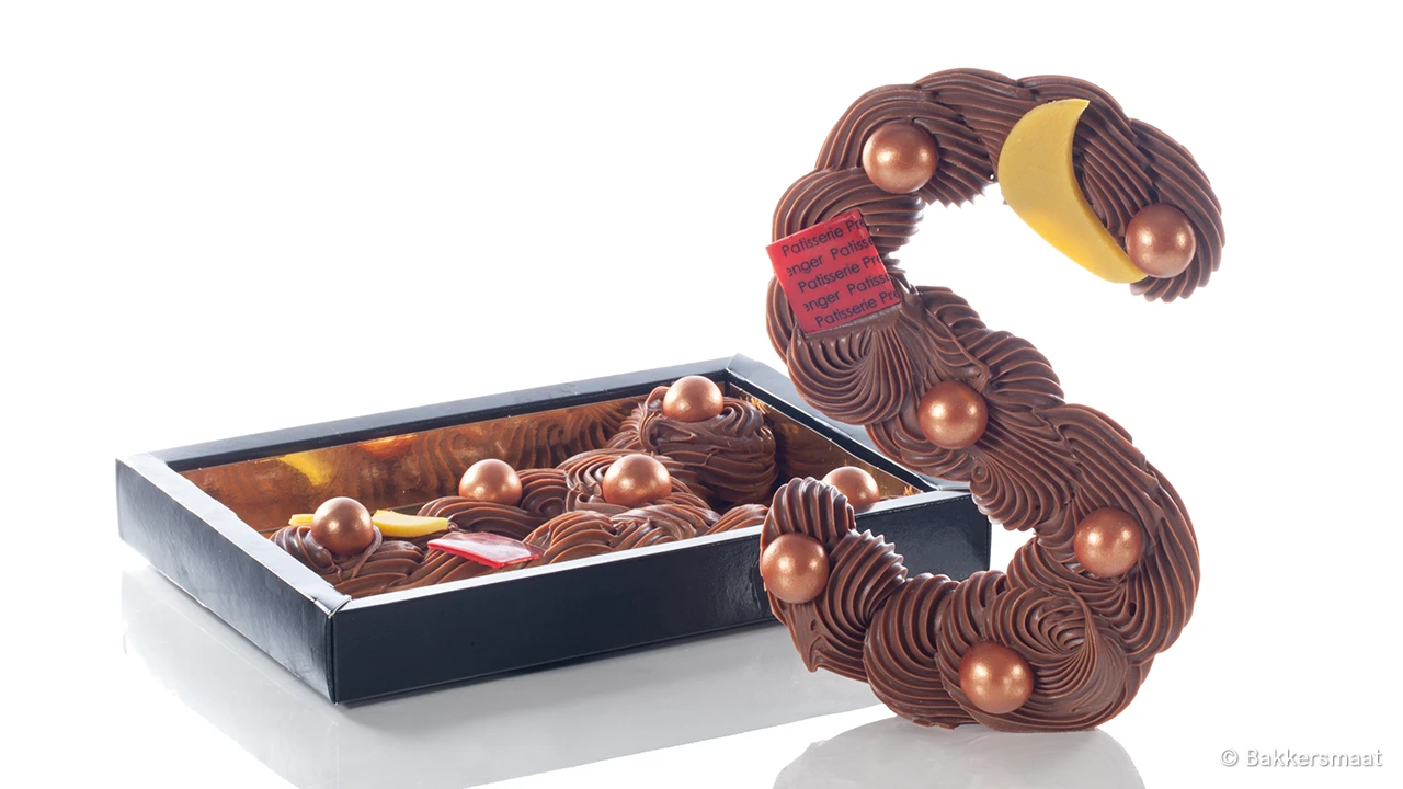 Roomchocolade letter