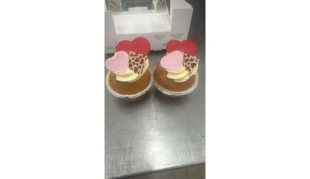 Valentijn cupcake